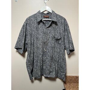 Tori Richard‎ Paisley Short Sleeve Button Up Shirt - Size XXL